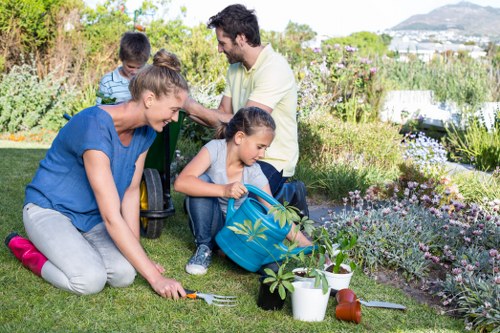 Gardening team meeting to discuss accessibility improvements in Chingford
